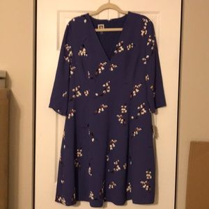 Purple Anne Klein dress